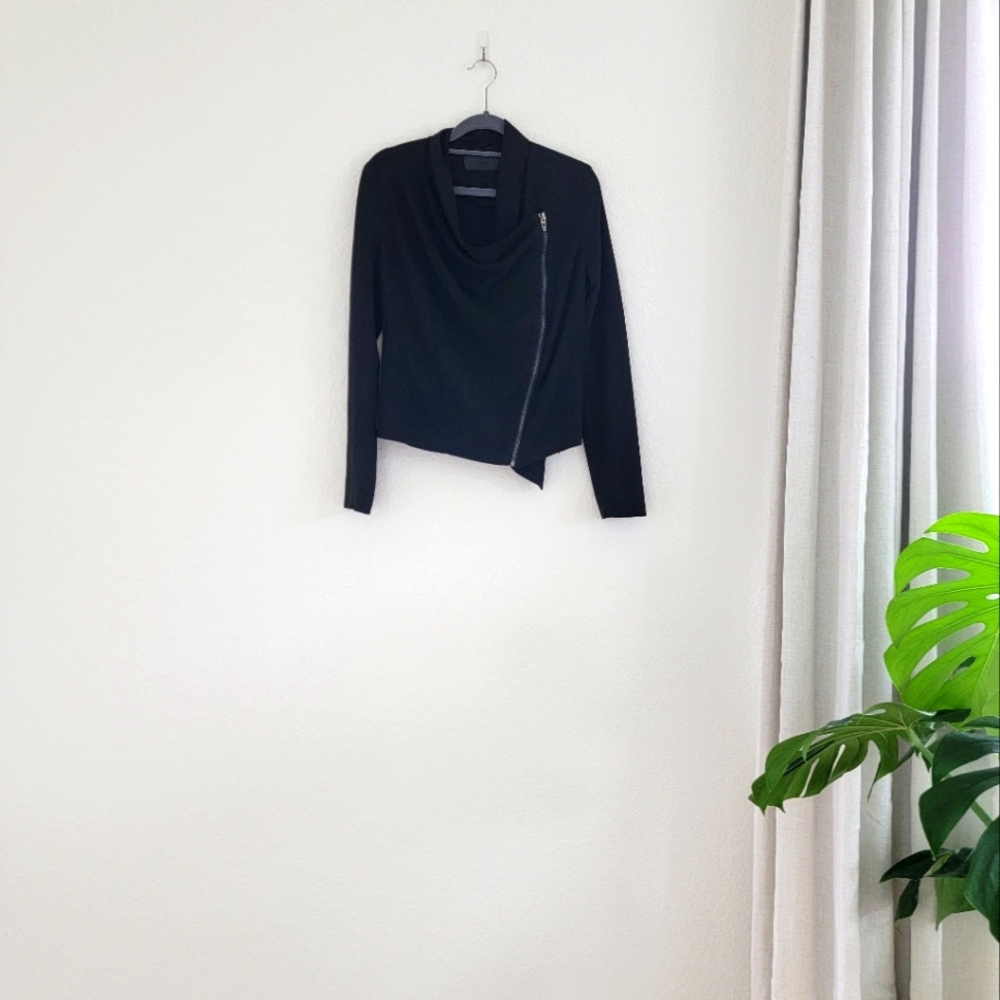 Blank NYC Black Suede Jacket